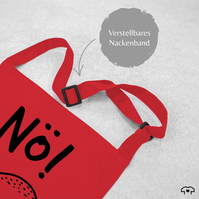 Shirtracer - Apron - Adult - 'hm Nö Cat -