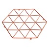 Premier Housewares 507558 Vertex Trivet, Copper , 22 x 22