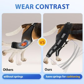 Middle Double Dog Leg Braces For Back Leg For Support,Double Dog Knee Brace For Torn Acl Hind Leg,Dog Acl Brace Hind Leg,Dog Brace For Acl Tear Back Leg,Knee Brace For Dogs Back Leg,Dog Acl Knee Brace