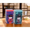 Eigenart Set of 2 Sweet Little Geisha Metal Tin Square