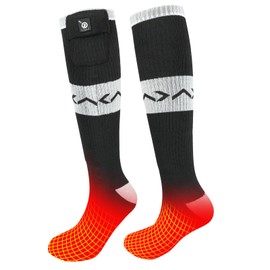 Men's and Women's Heated Socks, Battery Heated Socks, Upgraded Heating Elements Covering The Forefoot, Toes, and Soles of The feet, Suitable for Various scenarios Such as Skiing and Outdoor Sports