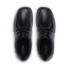 Kickers Kickers Fragma Mens Black Leather Lace Up Shoe -
