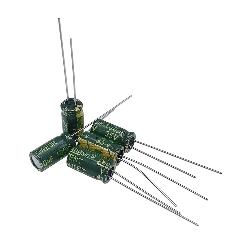 PENGLIN 20pcs Electrolytic Capacitors Aluminum Electrolytic Capacitors 35V 100UF 105℃