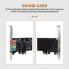 Internal Sound Card for Ahvqevn 5.1 with Low Profile Bracket,