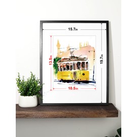 Annecy 16x20 Picture Frames (1 Pack, Black), Simple Designed Photo Frame, For Pictures 16x20 for Wall Mounting, Classic Simple Home Office Decor