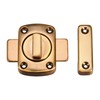 sourcing map Rotate Bolt Latch, 55x40mm Zinc Alloy Gate Latches