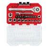 CRAFTSMAN Mechanics Tool Set, 24 Piece, 1/4 Inch Drive SAE