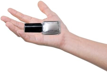 Esmalte de Uñas Efecto Espejo 6ml Gel Plata para Uñas
