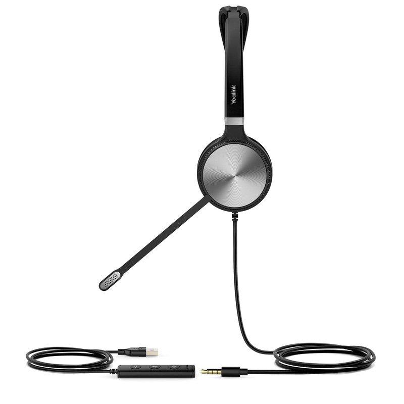 Yealink UH34 SE Mono UC USB-A Monaural Headset with Noise