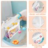 LOLYSIC Bath Toy Storage, Bath Toy Hanging Organiser Bag, 2