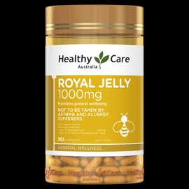 Healthy Care Royal Jelly 1000mg 365 Capsules