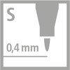 Stabilo Ohpen Universal Permanent S Pen 0.4 mm Black pens