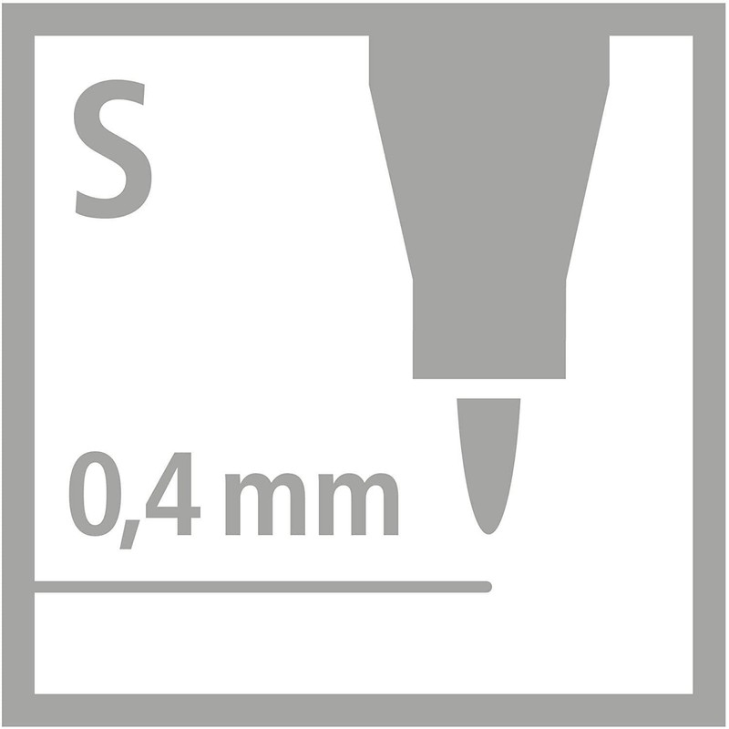 Stabilo Ohpen Universal Permanent S Pen 0.4 mm Black pens