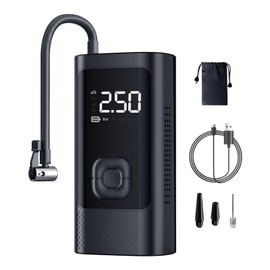 Car Tire Air Pump Portable - 3-150PSI Tire Air Pump | Cordless Inflator with LED Light for Motorcycle Auto Bike Ball