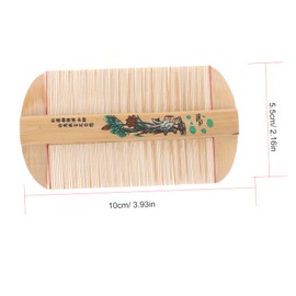 ORFOFE 2Pcs Comb Dense Tooth Hair Comb for Dandruff and Removal Hair Care Tool for Adults Comfort and Convenience Hair Management