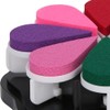 Atyhao Ink Pad, 8 Colors Petal Shape Stamps Ink Pad