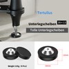 Tertullus Pack of 4 Washers for Spikes 39 mm x