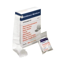 Holthaus Medical YPSINETZ Mesh Tubular Bandage Fixation Bandage Seamless Elastic 25 m Size 1-5