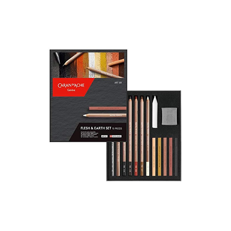 Caran d'Ache Art by Flesh & Earth Set of 15