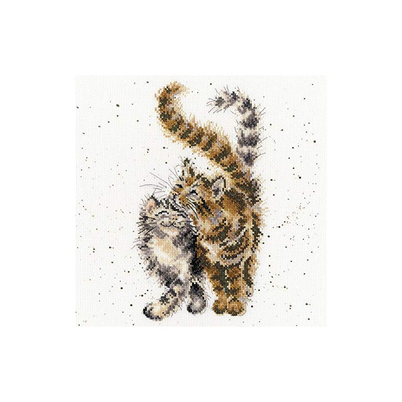 Bothy Threads Feline Counted Cross Stitch Kit 26x26cm XHD60