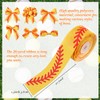 Chuangdi Softball Print Ribbon 1.5 Inch 20 Yards Grosgrain Christmas