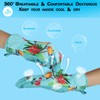 SLARMOR Leather-Gardening-Gloves for Women - Thorn-Proof Work-Gloves with Touch Screen