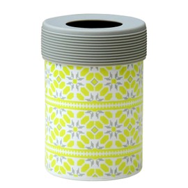 OGURA 缶ホルダー 350ml 保冷 真空 断熱 ペットボトル タンブラー 保温 ファブリック (O イエロー)