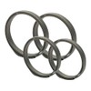 [TITAN MANIA] Titanium Mania Key Ring, Gray, 2 L Size