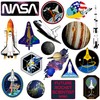 NASA Missions 200ct Vinyl Large Deluxe Stickers Variety Pack -