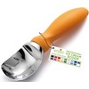 Spring Chef Ice Cream Scoop with Soft Grip Handle, Professional