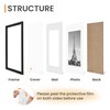 upsimples 13x19 Picture Frame Set of 5, Display Pictures 11x17