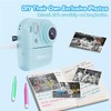 Instant Print Digital Camera Printer - Compact Outdoor Mini Camera