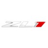 3D Raised Letters ZL1 Emblem Metal Side Rear Door with