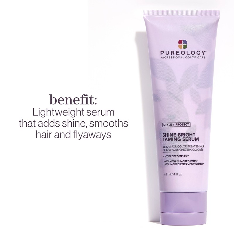 Pureology Style + Protect Shine Bright Taming Serum 118ml