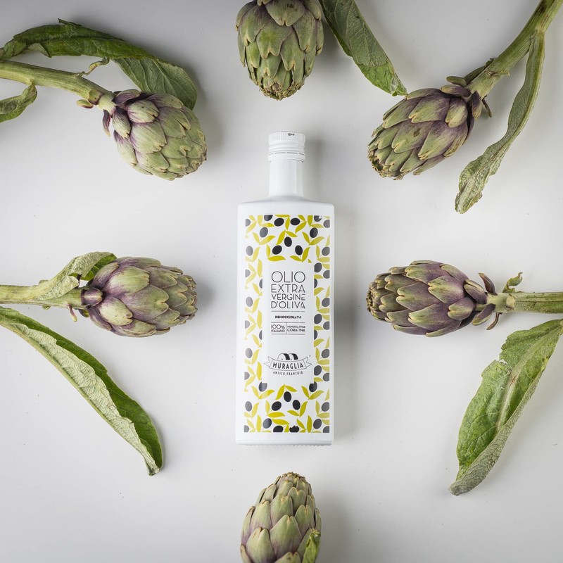 Antico Frantoio Muraglia Pitted Extra Virgin Olive Oil from Apulia