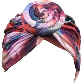 TouchUps Hair Bun Cap Hair Protection Head Wrap Hairbun Cap Wrap African Turban Pattern Headwrap Headscarf