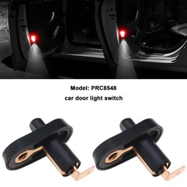 ECSiNG 4Pcs Interior Door Light Switch Replacement PRC8548 Compatible with Land Rover Defender Door Post Light Switch 12V Car Accessories