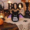 QINJIEJIE Knitted Bat Halloween Decorations Boo Basket Gifts