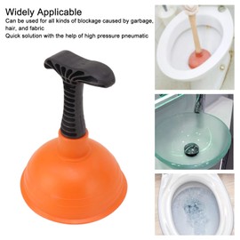 Ausla Plunger for Clogged, Mini Plunger, Toilet Plunger Removal Blocks, Toilets, Bathtubs, Sinks (Type 3)