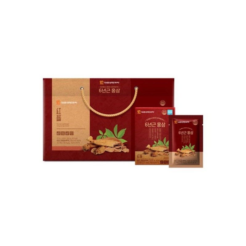 Daewoong BioScience 대웅 6년근 홍삼 70ml 30포 1개월분 명절선물 부모님선물