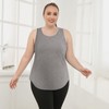 COOTRY Womens Plus Size Workout Tops Loose Fit Tank Tops