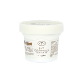 Skinfood Rice Daily Brightening Mask Wash-Off 210g Rice Bran Powder Exfoliating Pack / 스킨푸드 라이스 데일리 브라이트닝 마스크 워시오프 210g 쌀겨가루 각질제거팩