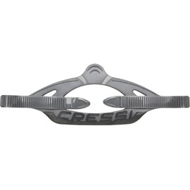 CRESSI Unisex Adult Mask Strap Professional Series Group C Original Band for Diving and Snorkel Masks, C_Grey/Black, One Size