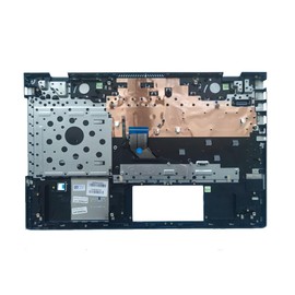 wzqrps Replacement Laptop Upper Case Palmrest Backlit Keyboard Assembly Part for HP Envy 17M-CE 17-CE 17m-ce1013d TPN-W145 L57592-001 Sliver US
