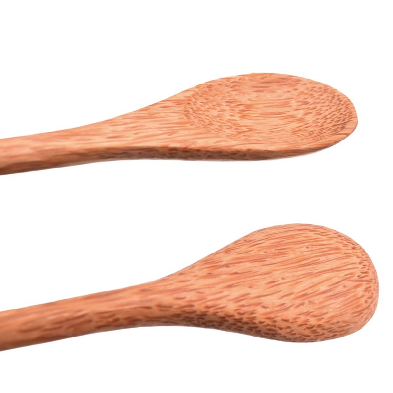 Coconut Tasting Spoon, 11.8 inches (30 cm), Wood, Long Spoon,