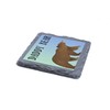 Daddy Bear Slate Coaster – Cute and Rustic Bear-Themed Drink