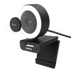 Hama Webcam with Light, Remote Control, Zoom, Mobile (QHD 2K