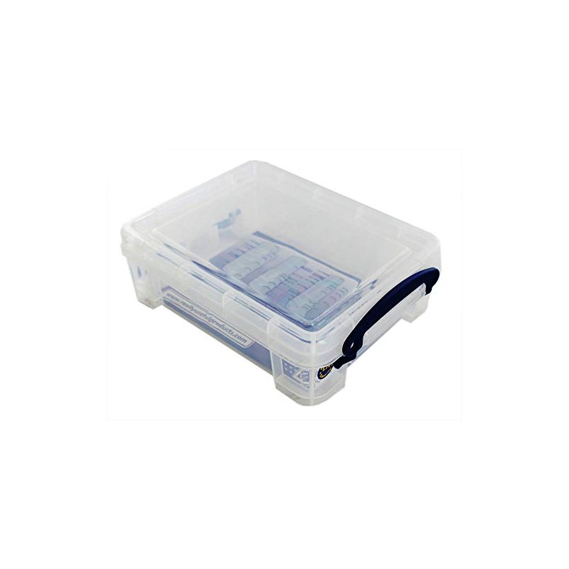 6 x 1.75 Litre Really Useful Box Storage Boxes with