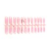 Rchovsam xl Pink Gradient Press on Nails Long Square Fake
