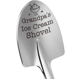 Grandpa Gifts Papa Birthday Christmas Unique Papa Gifts for Grandpa Grandfather, from Grandkids, Dads Ice Cream Shovel Fathers Day for Dads Papa Grandpa